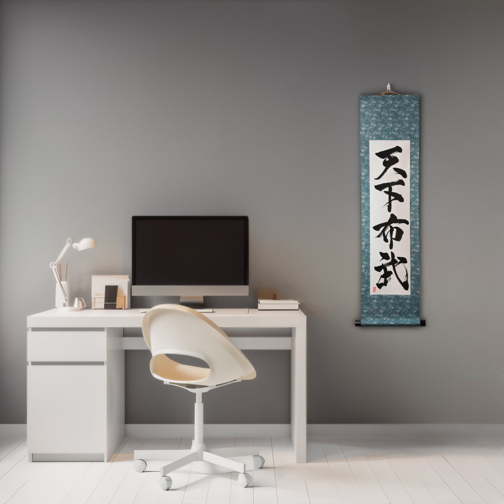 Sabiduría y Fuerza para Unificar Japón — 天下布武 (Tenka Fubu) por Kumagon 